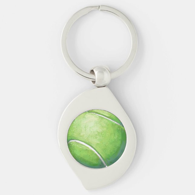 Tennis Ball Key Ring (Front)