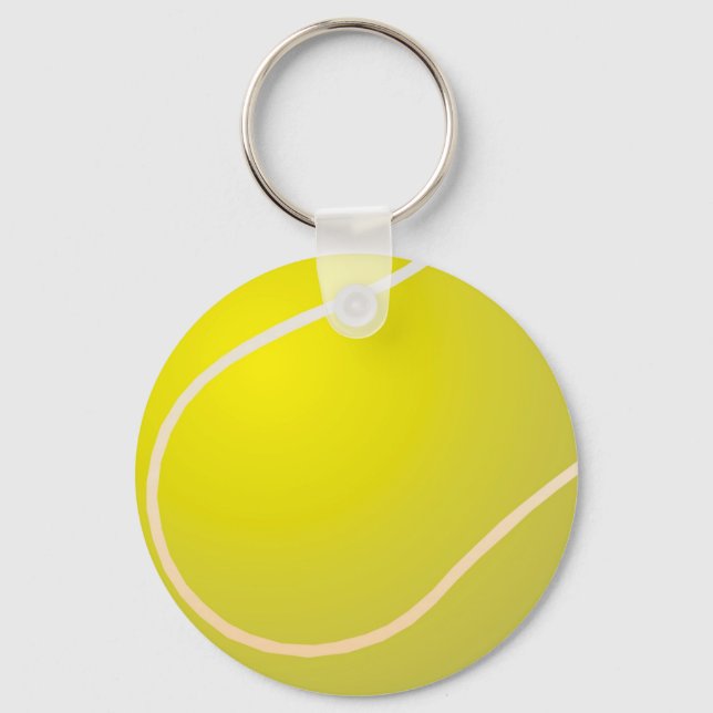 Tennis ball key ring (Front)