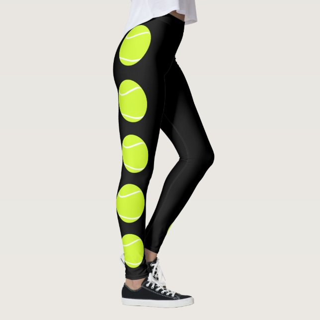 Tennis Ball Leggings Compression Pants (Right)