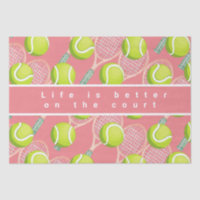 Tennis ball life is better on the court