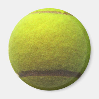 Tennis ball magnet