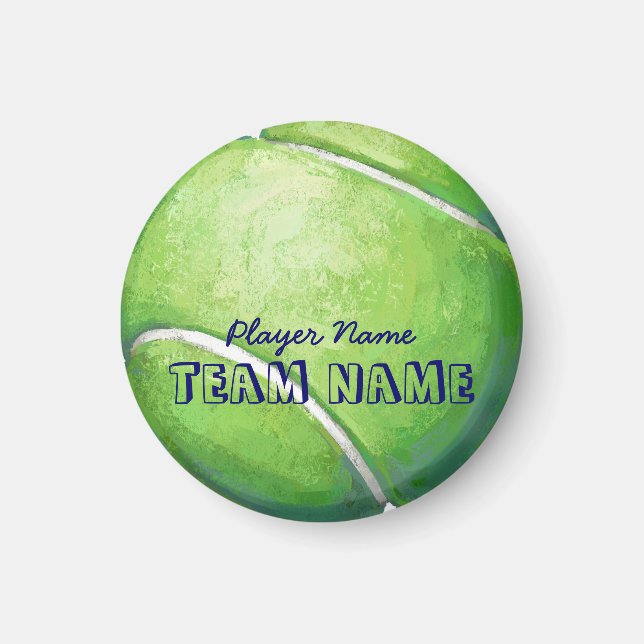 Tennis Ball Magnet (Front)