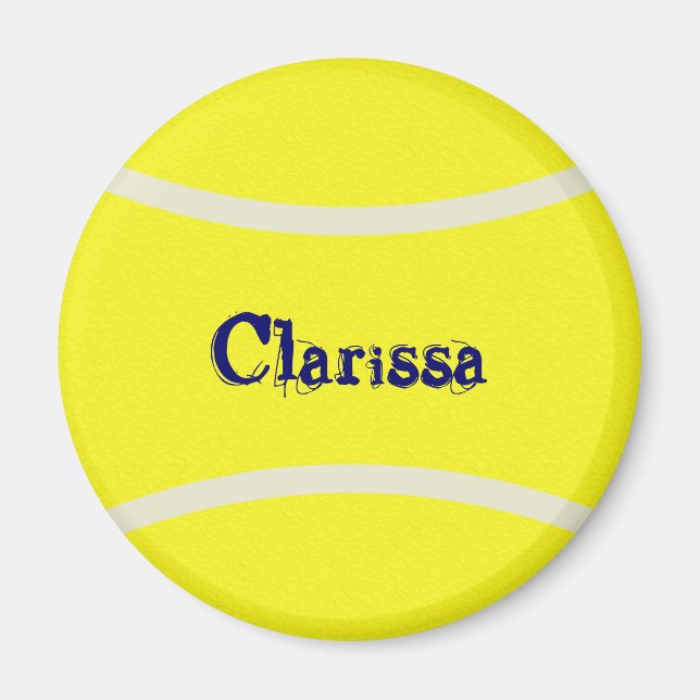 Tennis Ball Magnet (Front)