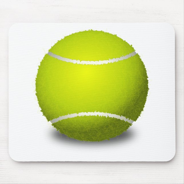 Tennis Ball Mouse Pad (Front)