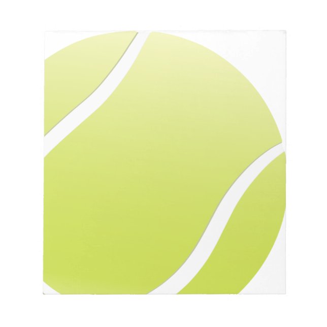 tennis ball notepad (Front)