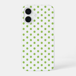 Tennis Ball Pattern iPhone 16 Case