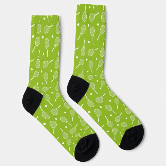 Tennis Ball Pattern Socks (Right)