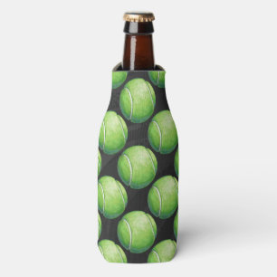Tennis Ball Patterns Bottle Cooler