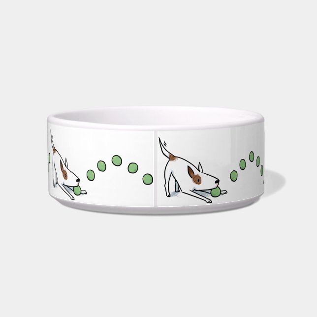 Tennis Ball Pet Bowl (Back)