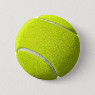 Tennis Ball Pin / Button Badge