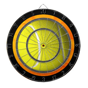 Tennis Ball Regulation Dart Board