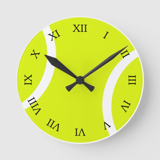 Tennis Ball Round Clock (Front)