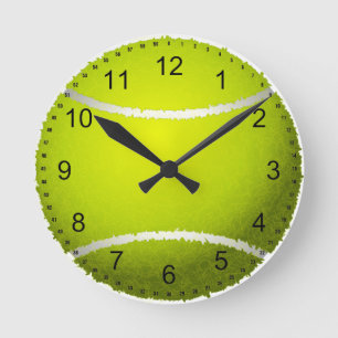 Tennis Ball Round Clock