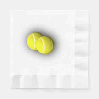 Tennis Ball Sport Theme Napkin