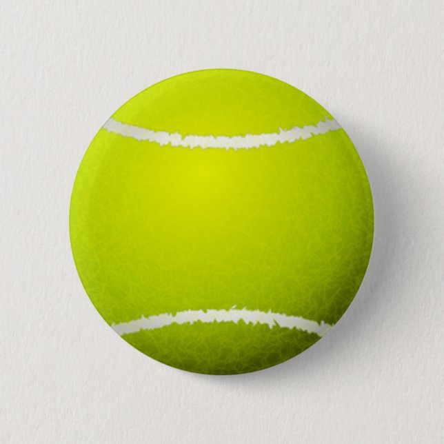 Tennis Ball Sports 6 Cm Round Badge (Front)