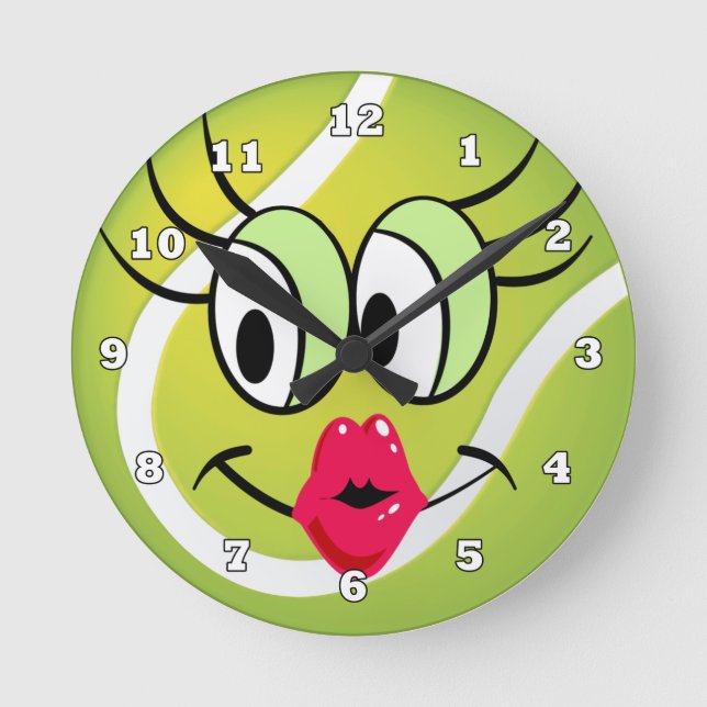 Tennis Ball Sports clock (Front)
