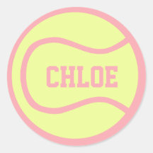 Tennis Ball Sticker - Customise it!