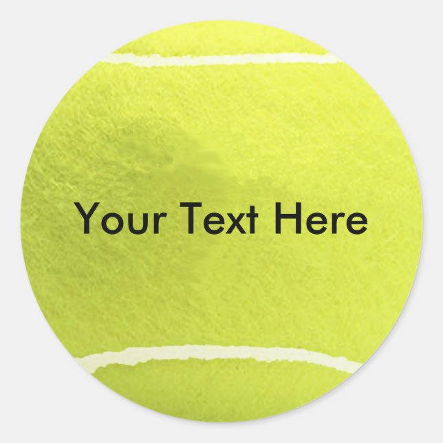 Tennis Ball Stickers (Front)