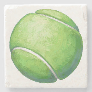 Tennis Ball Stone Coaster