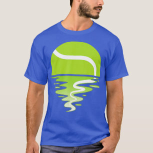 Tennis Ball Sunset Tennis Player T-Shirt