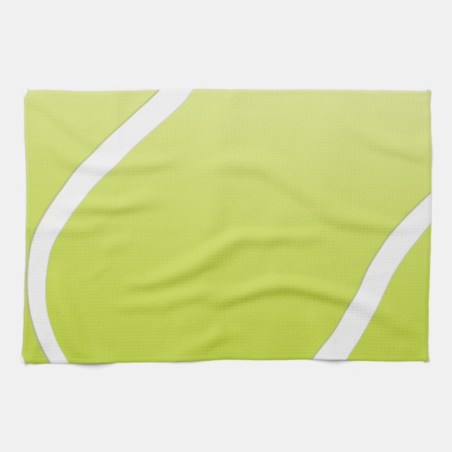tennis ball tea towel (Horizontal)