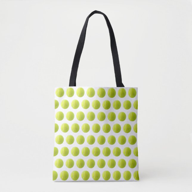 Tennis Ball Tote Bag (Front)