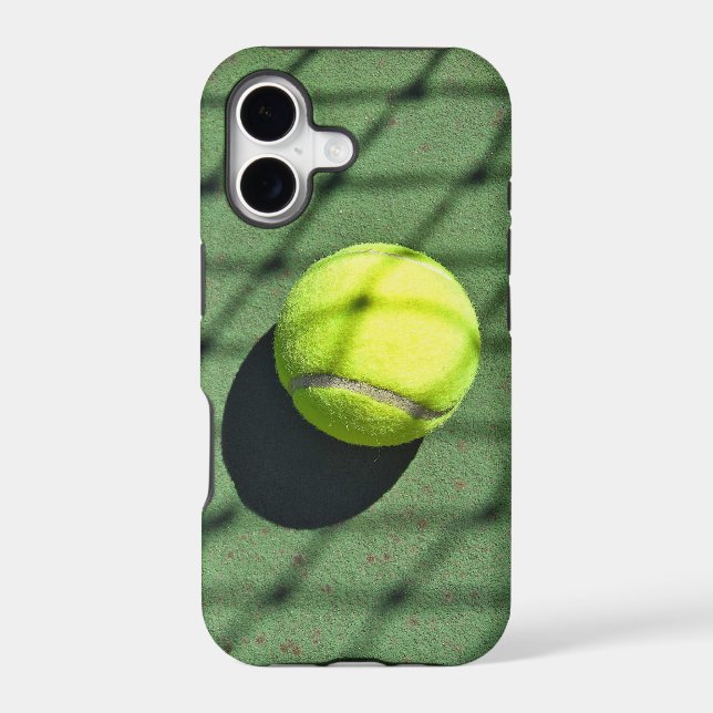 Tennis Ball With Net Shadow (Back)