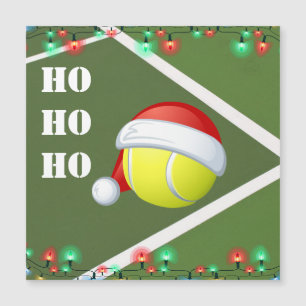 Tennis Ball with Santa Hat Christmas Holiday