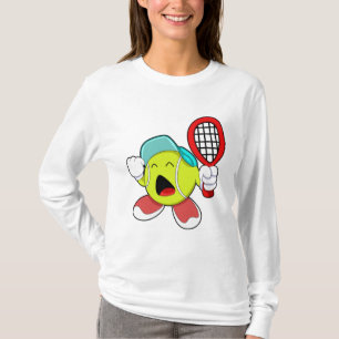 Tennis ball with Tennis racket T-Shirt