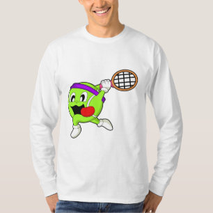 Tennis ball with Tennis racket T-Shirt
