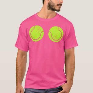 Tennis Balls  Racket Court  Tennis Coach Player T-Shirt