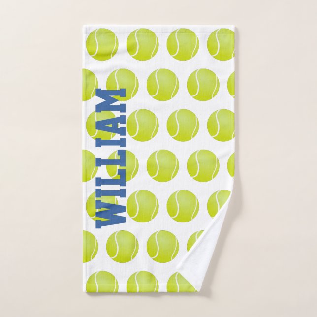 Tennis Balls Sports Hand Towel (Hand Towel)