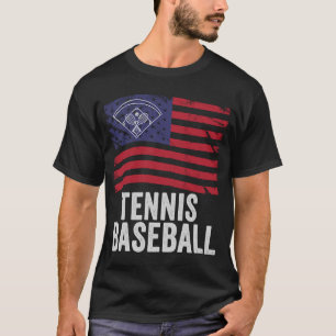 Tennis Baseball Fun Game for All Ages Perfect Outd T-Shirt