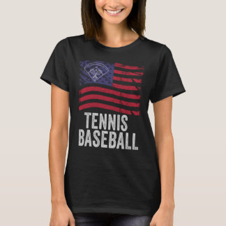 Tennis Baseball Fun Game for All Ages Perfect Outd T-Shirt