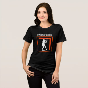 Tennis Birthday Party Guest Of Honour Tri-Blend Shirt