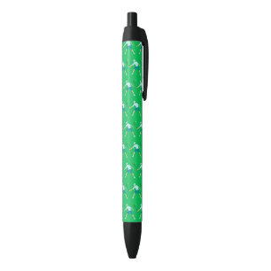 Tennis Black Ink Pen