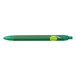 Tennis Black Ink Pen