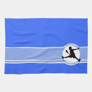 Tennis; Blue Tea Towel