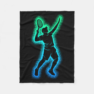 Tennis Boys Kids Youth Men Fleece Blanket