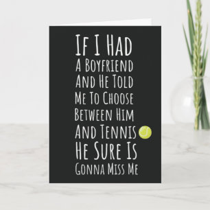 Tennis Cards For Girls Kids Her Player Daughter