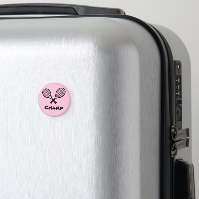 Tennis Champ Magnet (In Situ (Luggage))