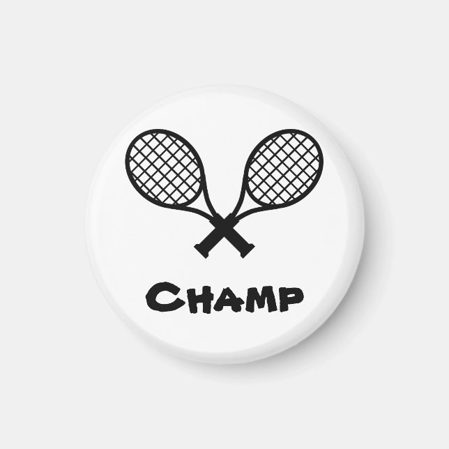 Tennis Champ Magnet (Front)