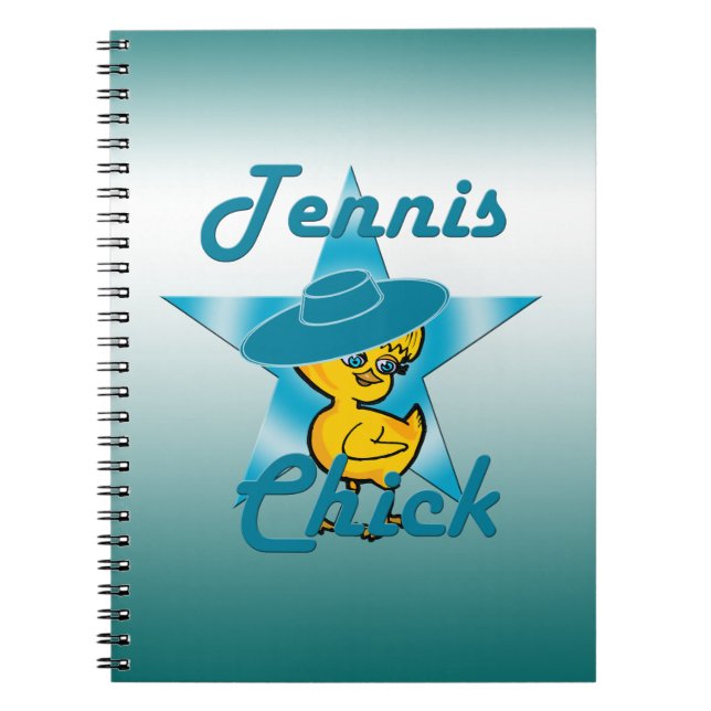 Tennis Chick #7 Notebook (Front)