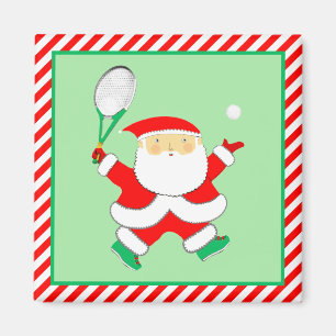 Tennis Christmas Stocking Stuffers Magnet