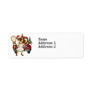 Tennis Christmas themed for Cat Lovers