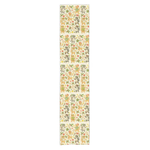 Tennis Christmas themed for Cat lovers Short Table Runner