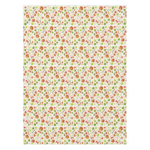 Tennis Christmas themed with gift racket and ball Tablecloth