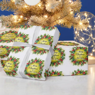 Tennis Christmas With balls and Wrapping Paper