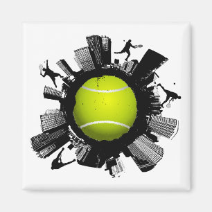 Tennis City Magnet
