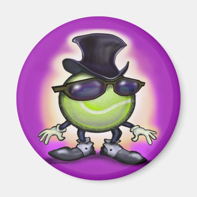 Tennis Class Magnet (Front)